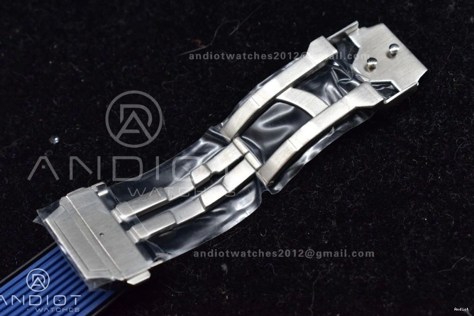 ZF Titanium Strap on Unico A1280 Edition Blue 1:1 Bang Dial Rubber Hublot Blue Skeleton Big Best 1119